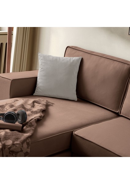 Corner Köşe Koltuk Takımı Sandıklı Kahverengi fırsatları