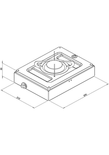 Outdoor Tek Gözlü Ocak FN1331 fırsatları