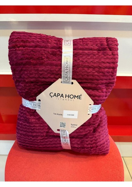 Kalın Polar Çok Amaçlı Hediyelik Günlük Premium Kalite Yumuşacık Tek Kişilik Battaniye 160X220