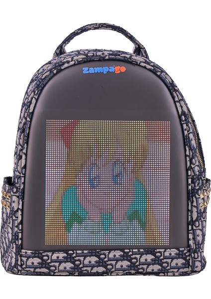 LED Ekranlı Akıllı Sırt Çantası – Animasyonlu Işıklı Dijital Tasarım Çanta indirimleri