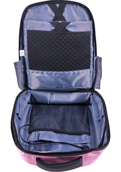 LED Ekranlı Akıllı Sırt Çantası – Sert Kasa, USB Şarj Girişli, Animasyonlu Işıklı Ekran