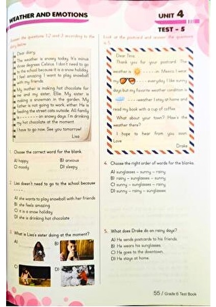 6. Sınıf İngilizce Eğitim Seti Fun & Learn 250 Sayfa Ciltsiz Kollektif Yazarlı