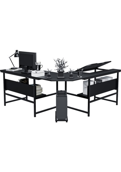 300-S Siyah L Bilgisayar ve Çizim Masası fiyatları