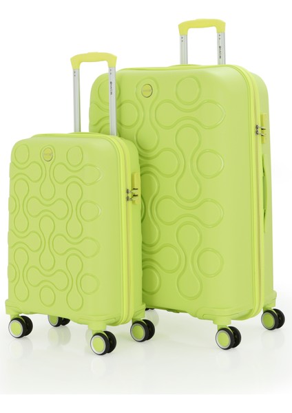 Polipropilen 2'li Valiz Seti Büyük & Kabin V376