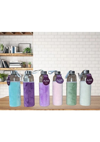 Peluş Kılıflı Cam Matara 750 ml fiyatları