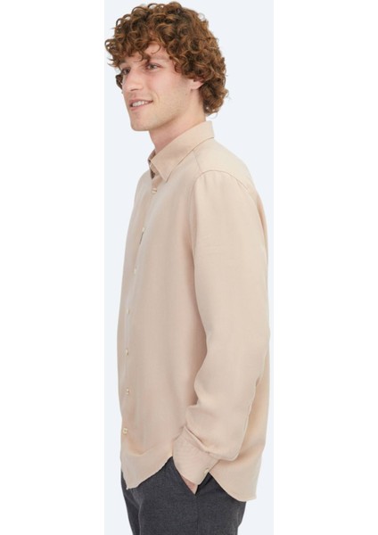 Somon Regular Fit Dokuma Casual Gömlek