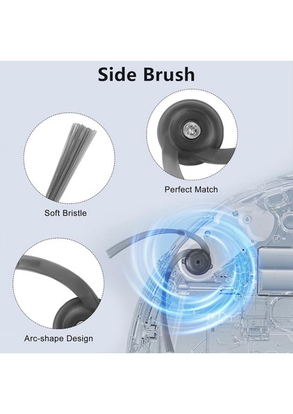 Roborock Saros 10 Elektrikli Süpürge Yedek Parça Ana Yan Fırça Paspas Bezi Toz Torbasının Değiştirilmesi (Yurt Dışından) indirimleri