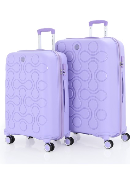 Polipropilen 2'li Valiz Seti Büyük & Orta V376