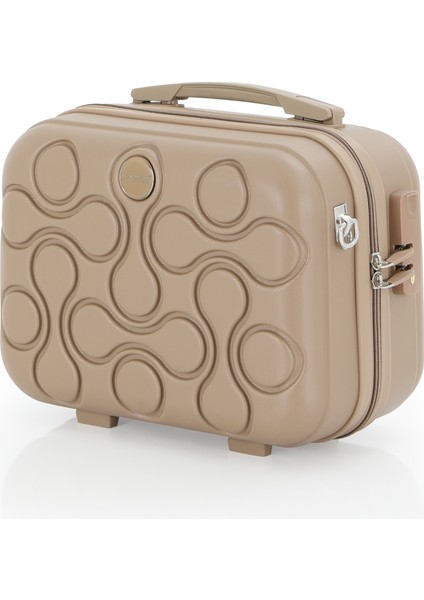 Polipropilen 3'lü Valiz Seti Orta & Kabin & Makyaj V376