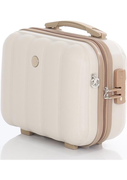 Polipropilen 3'lü Valiz Seti Büyük & Orta & Makyaj V305