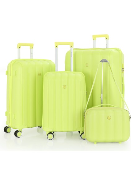 Polipropilen 4'lü Valiz Seti V305