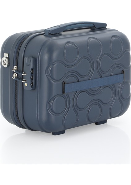 Polipropilen 3'lü Valiz Seti Büyük & Kabin & Makyaj V376