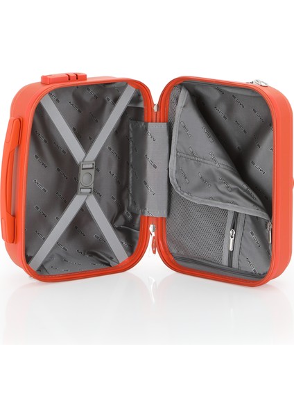 Polipropilen 3'lü Valiz Seti Orta & Kabin & Makyaj V376