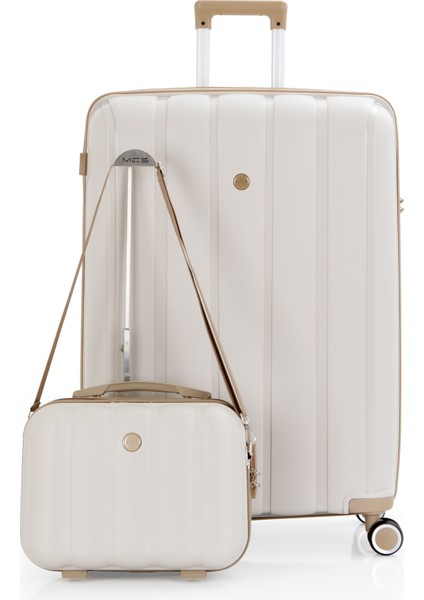 Polipropilen 2'li Valiz Seti Büyük & Makyaj V305