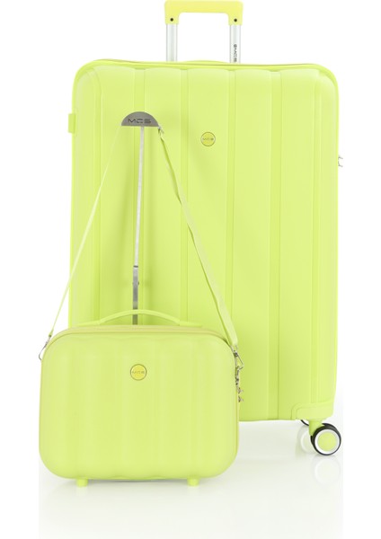 Polipropilen 2'li Valiz Seti Büyük & Makyaj V305