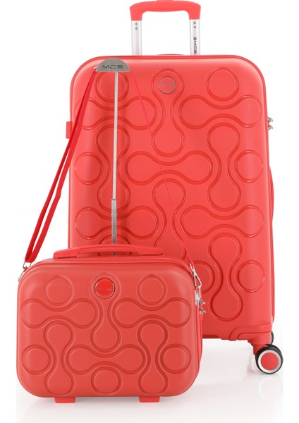 Polipropilen 2'li Valiz Seti Kabin & Makyaj V376