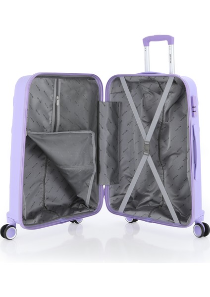 Polipropilen 2'li Valiz Seti Büyük & Makyaj V376
