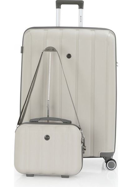 Polipropilen 2'li Valiz Seti Büyük & Makyaj V305