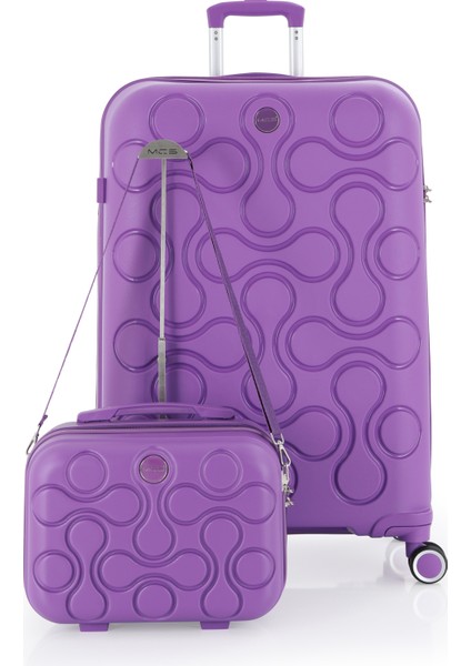 Polipropilen 2'li Valiz Seti Büyük & Makyaj V376