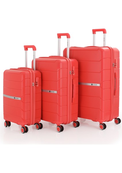 Üçlü Polipropilen Valiz Seti V366