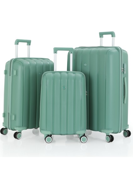 Üçlü Polipropilen Valiz Seti V305