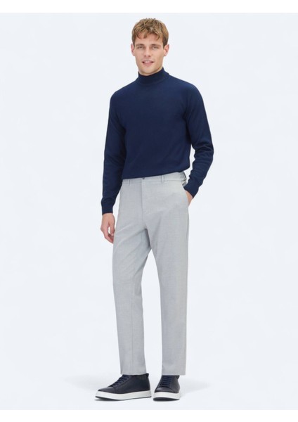 Gri Dokuma Jogging Fit Casual Pantolon fırsatları