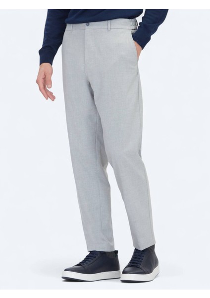 Gri Dokuma Jogging Fit Casual Pantolon indirimleri