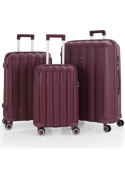 Üçlü Polipropilen Valiz Seti V305