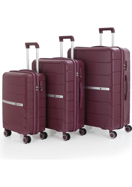 Üçlü Polipropilen Valiz Seti V366