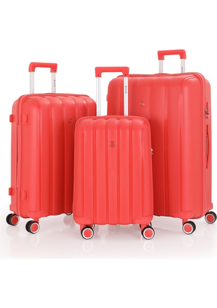 Üçlü Polipropilen Valiz Seti V305