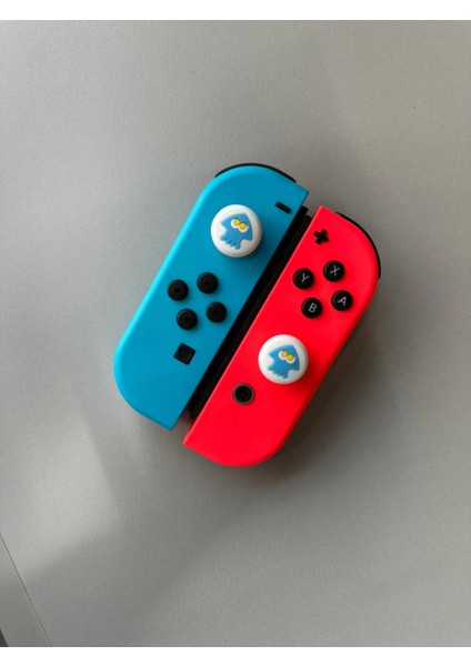 N Switch 1, 2 ve Lite Uyumlu Analog Koruyucu Silikon Joystick Başlık Seti - CLSW-3236