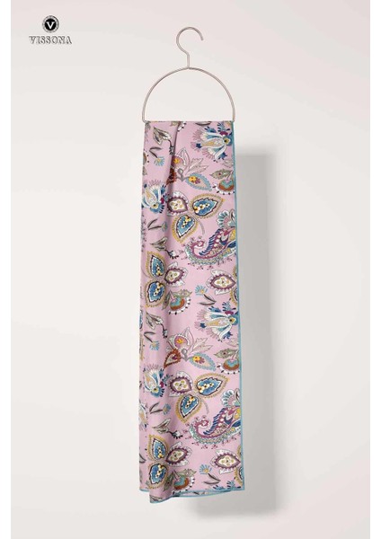 Şal Desenli Ipek Fular fiyatları