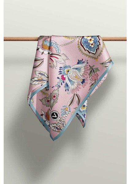 Şal Desenli Ipek Fular modelleri