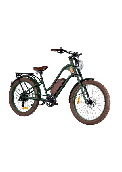 Vacay Orta Motor 500W Bisiklet ( CC01617, Haki-Siyah ) fiyatları