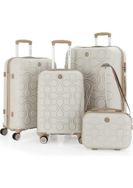 Polipropilen 4'lü Valiz Seti V376