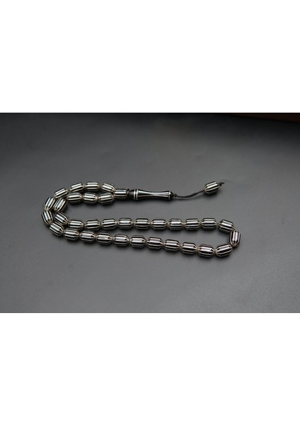 Siyah İnci Oltutaşı 12'li Uçlu Kapsül Oltu Taşı Tesbih ST000153 modelleri