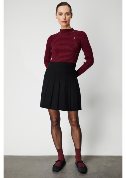 Pileli Mini Triko Etek 69202-26K fiyatları