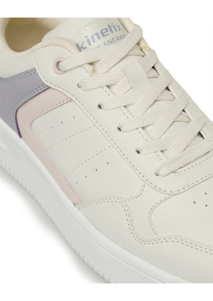 Lowner Pu W 5fx Kadın Ekru-A.gül Kurusu-A.pembe (36-40) Sneaker Ayakkabı