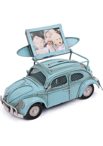 Dekoratif Metal Araba Çerçeveli ve Kumbaralı fiyatları