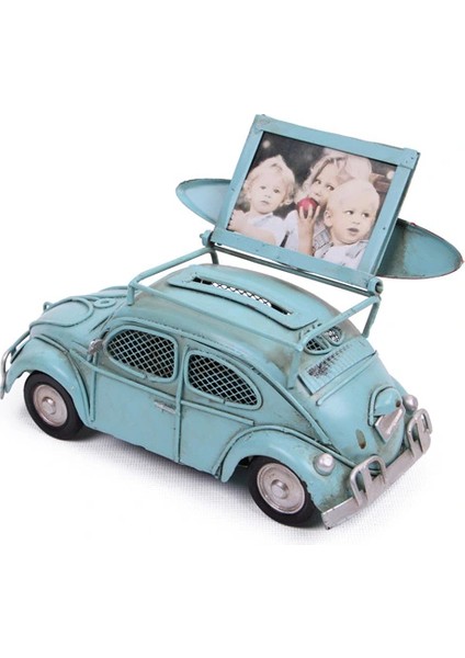 Dekoratif Metal Araba Çerçeveli ve Kumbaralı fırsatları