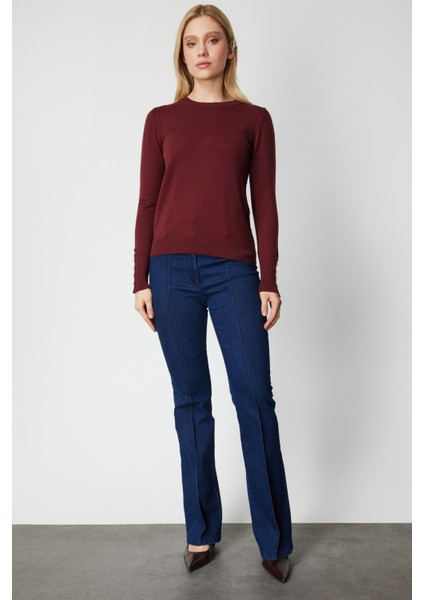 Sıfır Yaka Basic Triko Kazak 63500-26K fırsatları