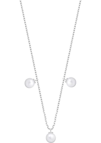 Gümüş Mini Üç Incili Kolye fiyatları