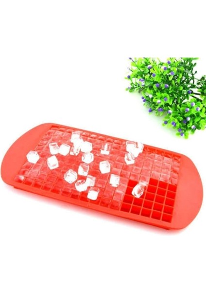 160’LI Mini Küp Silikon Buzluk – Kırmızı | Esnek ve Kolay Çıkarlı Mini Buz Kalıbı fiyatları