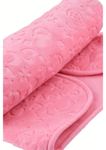 Pembe Bebek Battaniyesi Kışlık Kalın Kabartmalı fırsatları