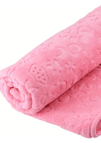 Pembe Bebek Battaniyesi Kışlık Kalın Kabartmalı indirimleri