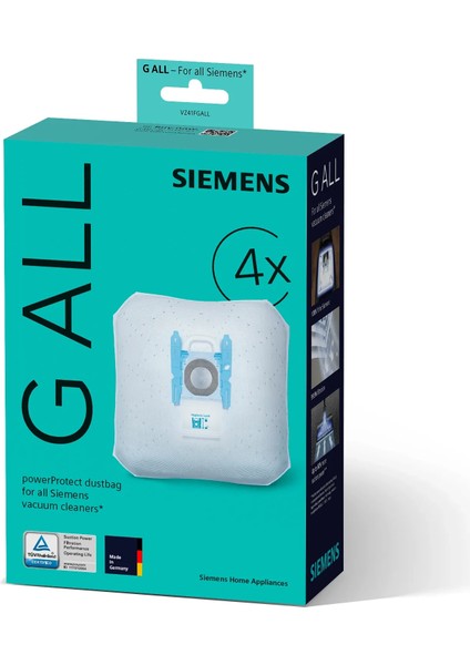 VZ41FGALL Elektrikli Süpürge Toz Torbası ( G Tip)