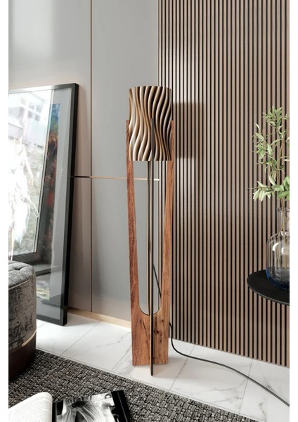 Minimalist Ceviz Lambader Kahve Guaj fiyatları