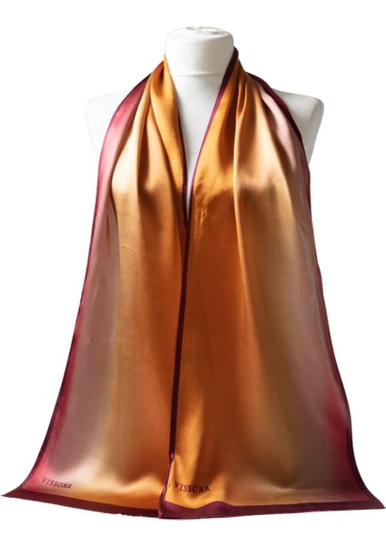 SATEN İPEK DEGRADELİ FULAR 30X170 modelleri