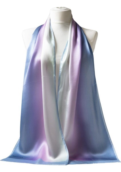 SATEN İPEK DEGRADELİ FULAR 30X170 fırsatları