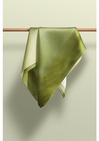 SATEN İPEK DEGRADELİ FULAR 30X170